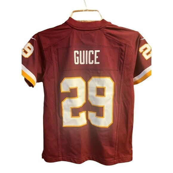 Washington Redskins  Derrius Guice Vapor Kids Sz S (8) - Picture 1 of 4